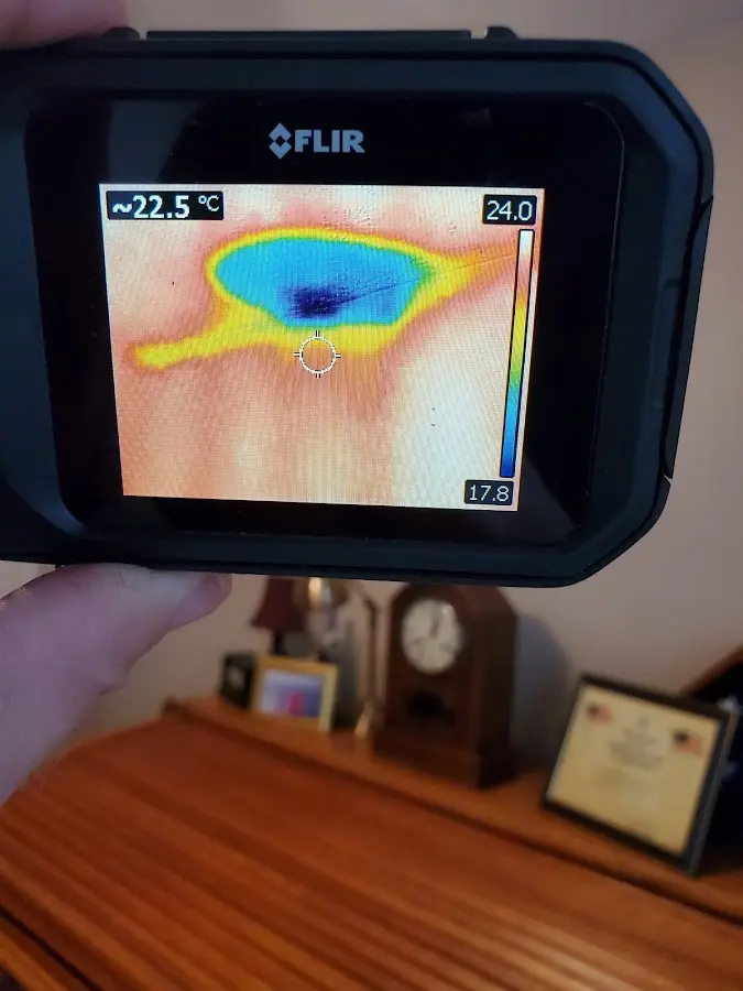 Thermal imaging inspection for water damage in Glasgow Village